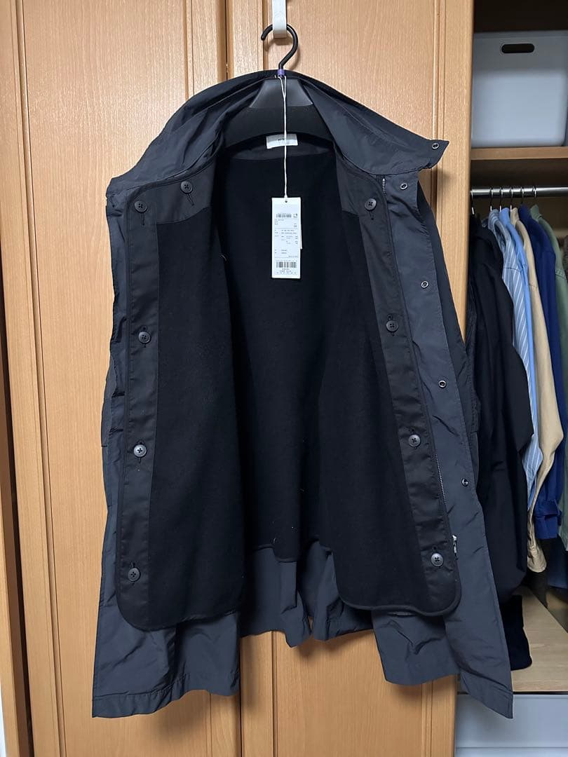 ジャケット・アウター ATON 22AW 4 AIR VENTILE SHORT MODS COAT