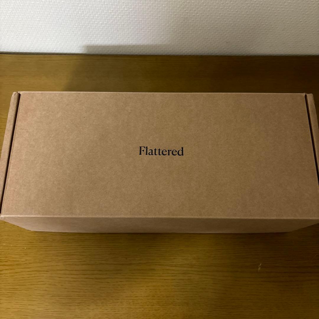 Flattered EMIサンダル　ブラック　サイズ24-24.5cm