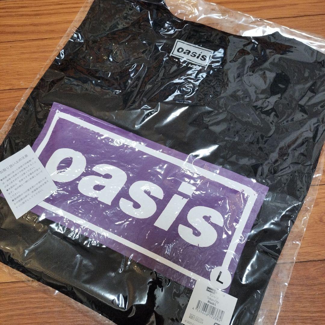 限定品！oasis live '25 Tシャツ Lサイズ 黒