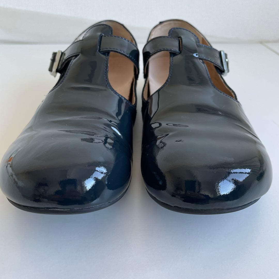 ビルケンシュトックBIRKENSTOCK TICKEL ネイビーTストラップ38