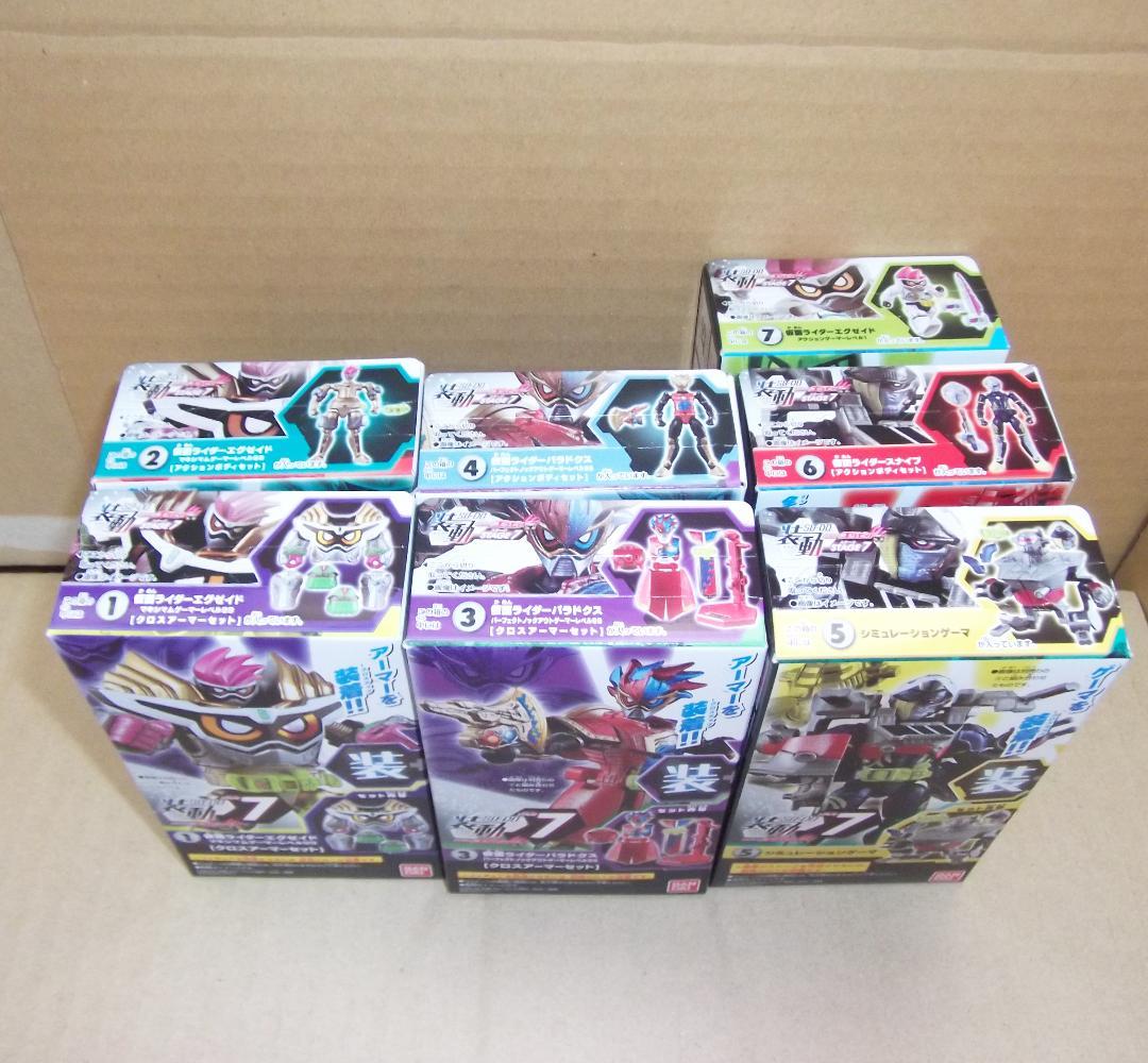 装動 仮面ライダーエグゼイド 1～10弾 全72個コンプ バグスター 最終値下げ