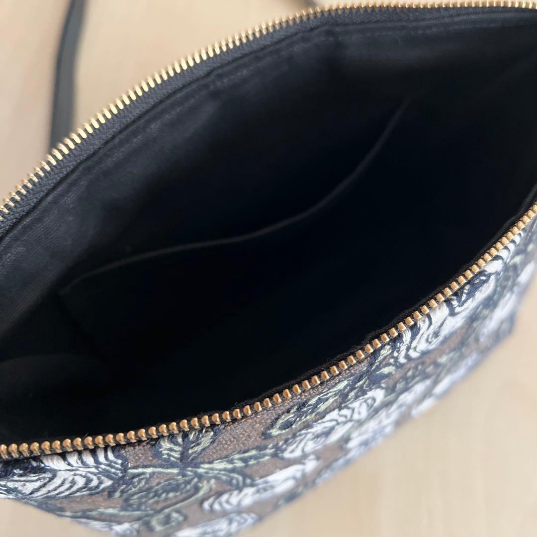 ミナペルホネン rosy brownショルダーバッグMB512-251