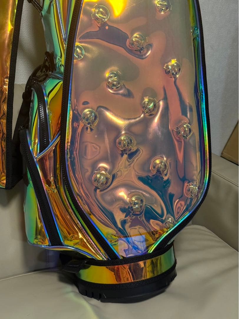 【送料込み】激レア非売品　ホンマ　スケルトンキャディバッグ 希少