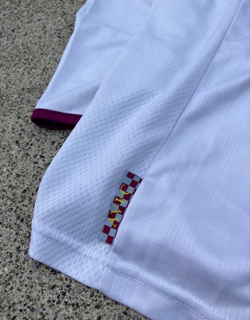 【超希少 美品】macron xアストンヴィラ アウェイユニフォーム 長袖 XL