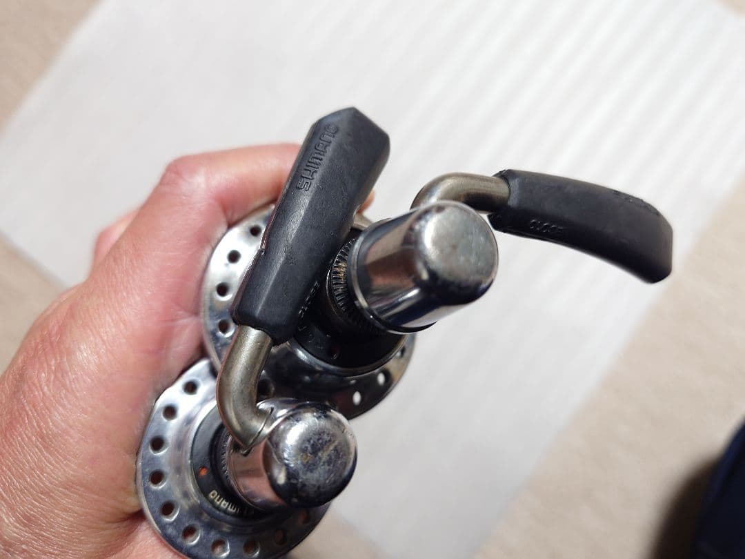 ヴィンテージSHIMANO『DEORE XT』(HB-M730・FH-M732)