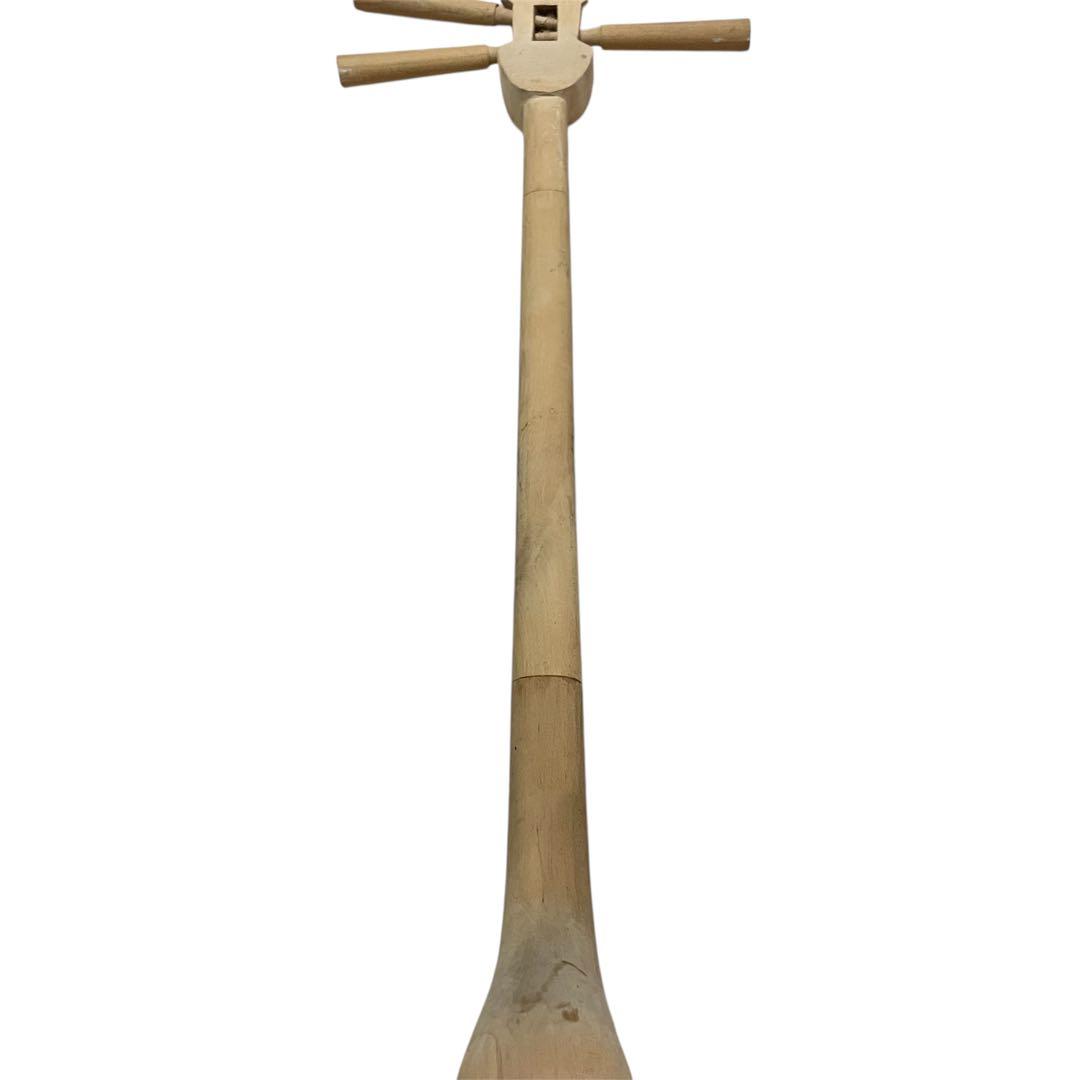 【超希少品】ナチュラルウッド　三線　木製ボディDIY・練習用・インテリアにも