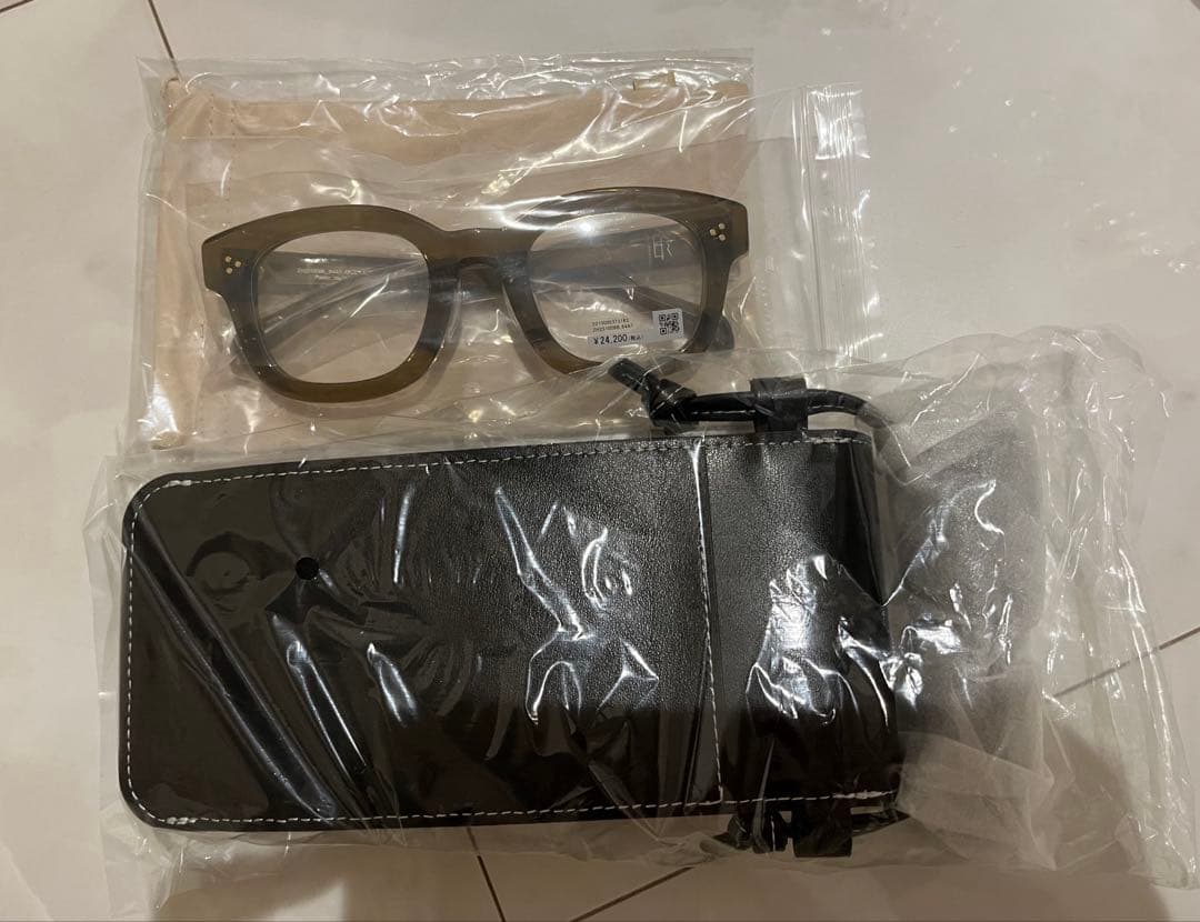 メガネ・老眼鏡 Zoff ETRE TOKYO Wellington Glasses KHAKI