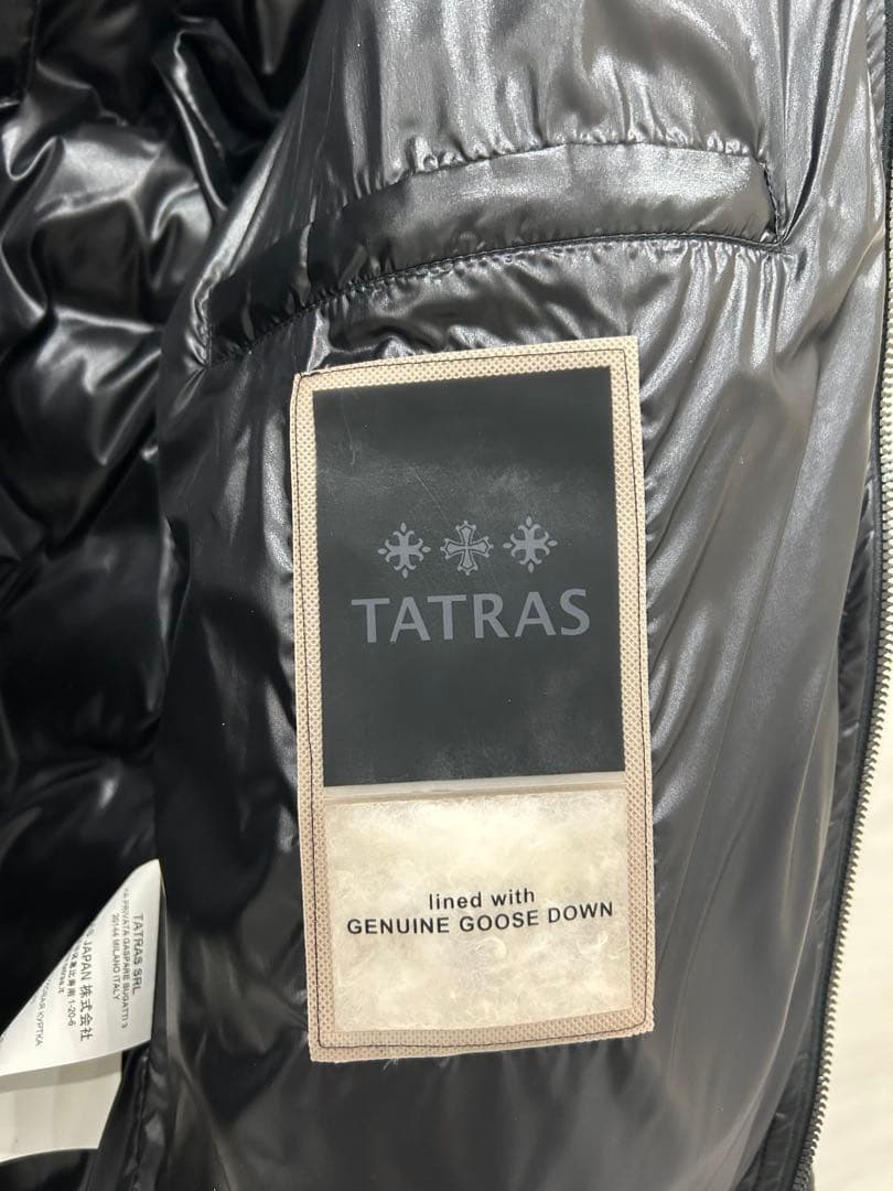 TATRAS DIOMEDE タトラス　ディオメデ　ダウンジャケット 黒 01