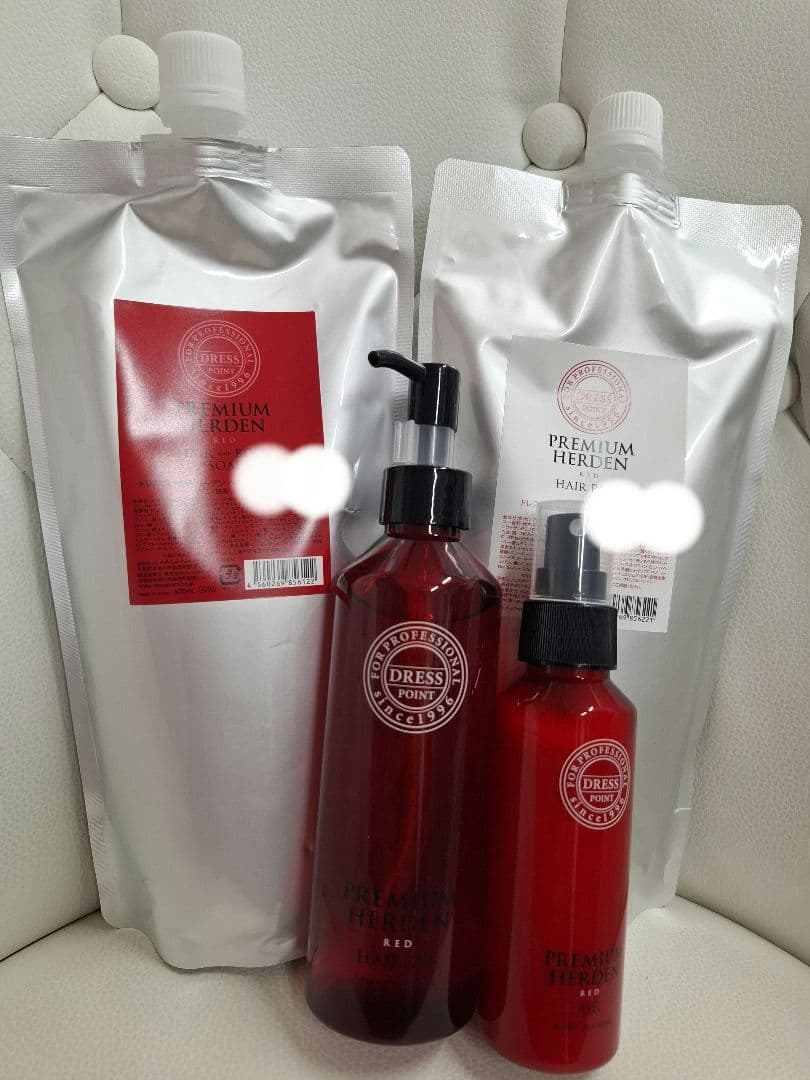 DRESS POINT プレミアムハーデン RED セット　シャンプー　オイル