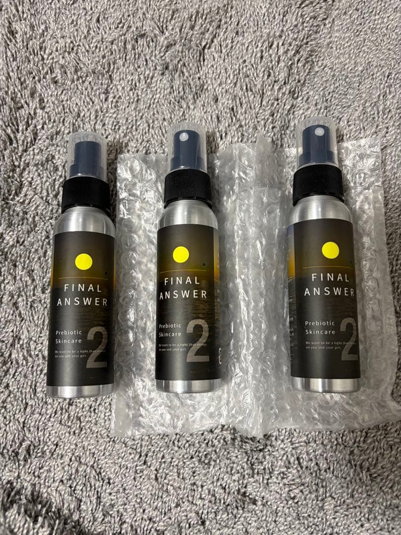 FINAL ANSWER No.2 70ml スキンケアスプレー　3本