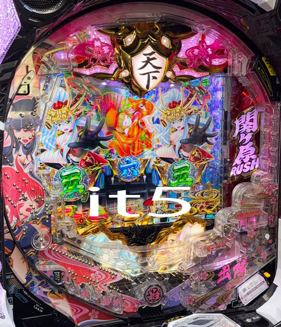 ■□AMTEX P戦国乙女6～暁の関ヶ原～甘デジ 森下拓様□■□■