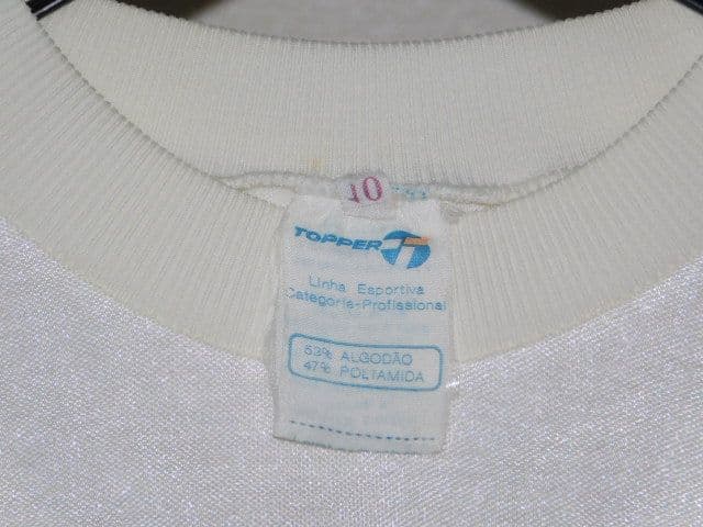 クラブ支給品　1987年 コリンチャンスヘッドコーチシャツ　C. TÉCNICA