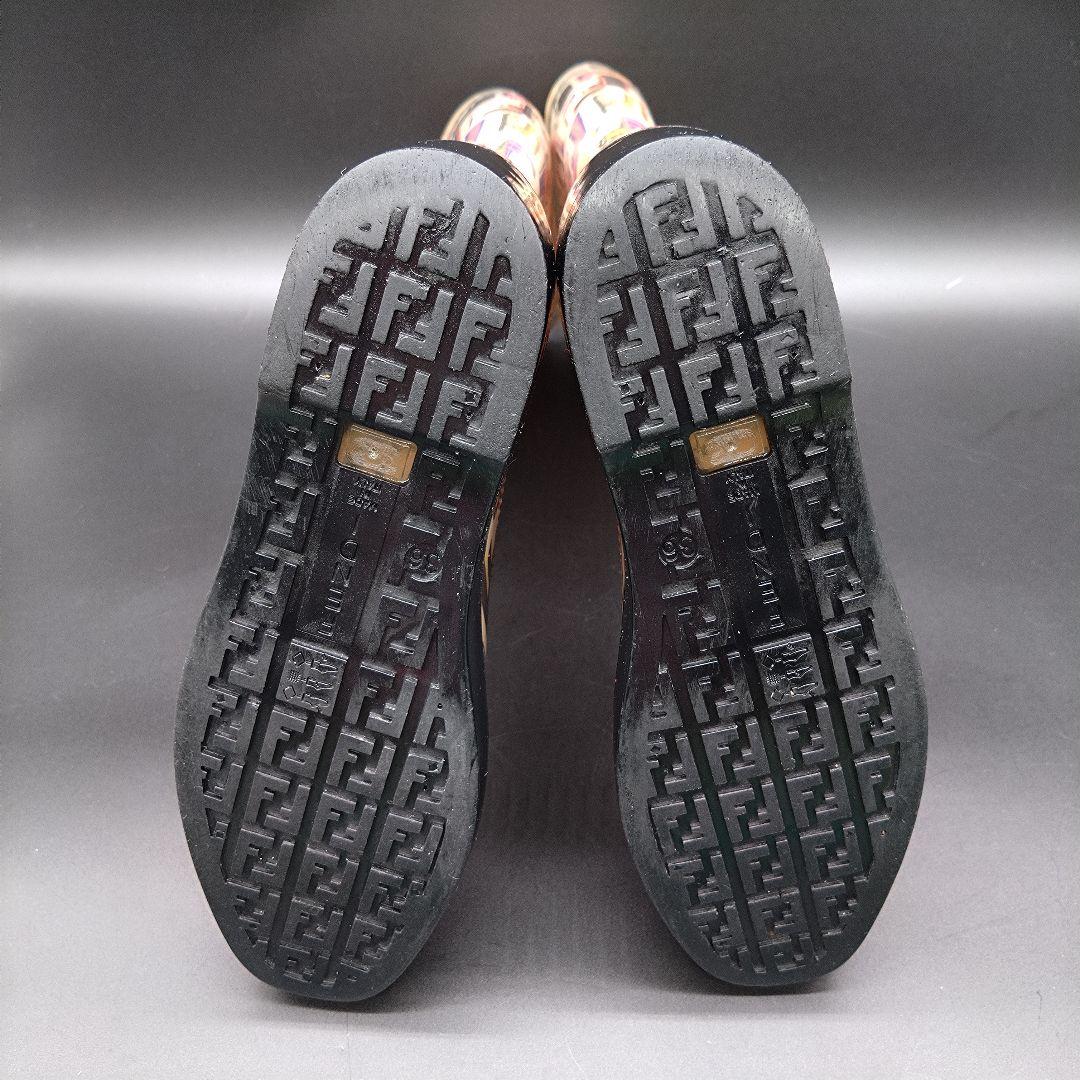 FENDI FFロゴ レインブーツ 36サイズ 長靴 雨靴
