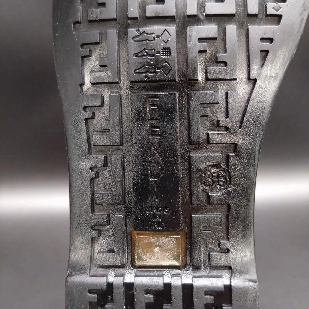 FENDI FFロゴ レインブーツ 36サイズ 長靴 雨靴