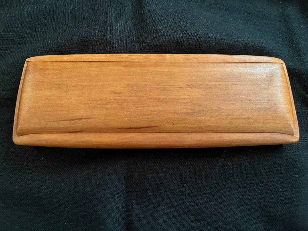 スイス　アントニオヴィタリ　antonio vitali 木製ペンケース　筆箱