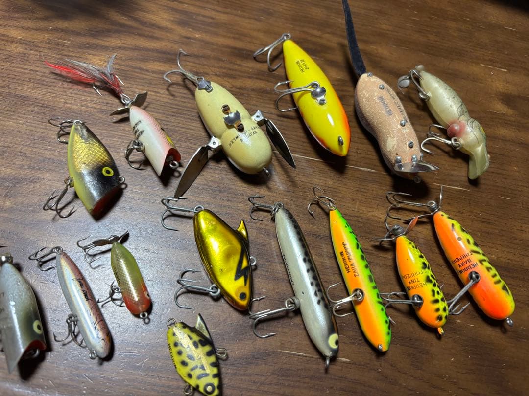 Heddon OLD ヘドン　ルアーセット　ルアーまとめ売り　ルアー15個以上