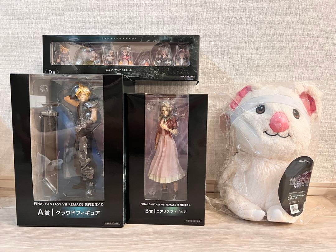 FINALFANTASY Ⅶ REMAKE A賞B賞C賞D賞　クラウドフィギュア