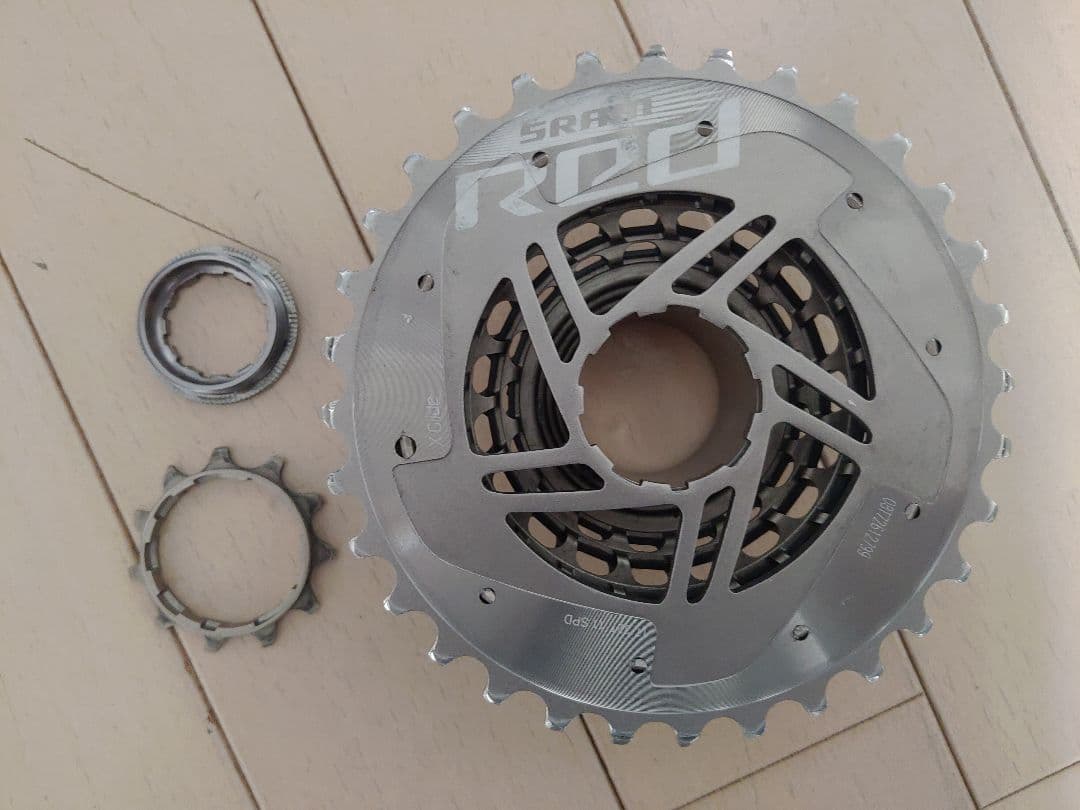 SRAM RED22 スプロケット 11-32 消耗少なめ