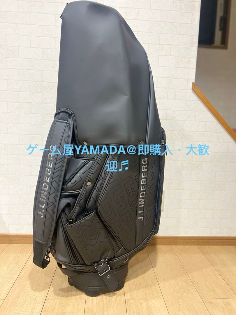 ジェイリンドバーグJLINDEBERG コラボ キャディバッグ PUボールバッグ
