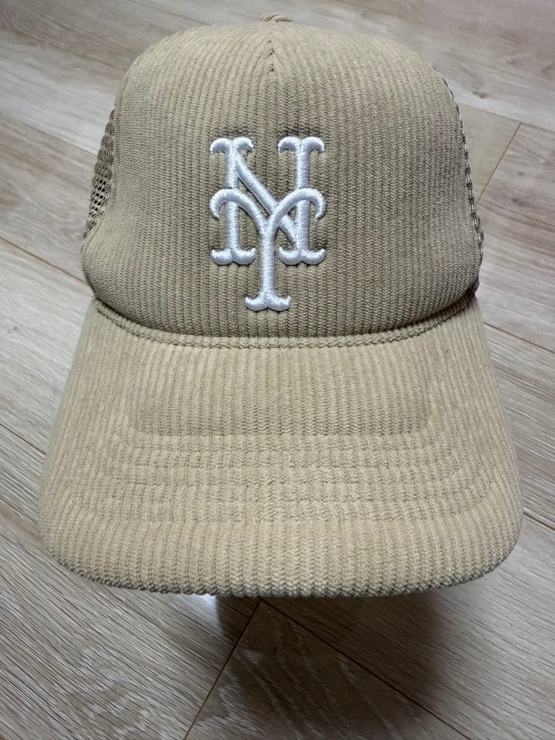 帽子 Kith For The NY Mets Cord Trucker Hat