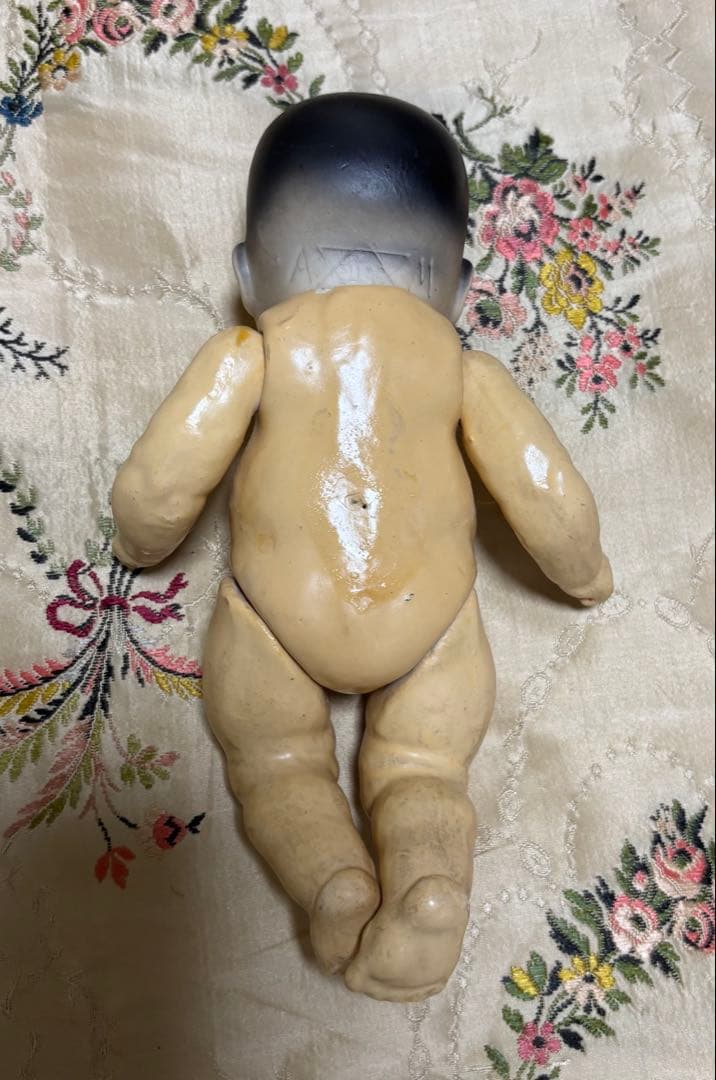 アンティークビスクドール アーモンドマルセル オリエンタルベビーアジアンドール