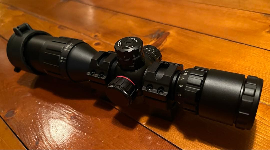 東京マルイ イルミネーテッドショートズームスコープ マウントリングセット
