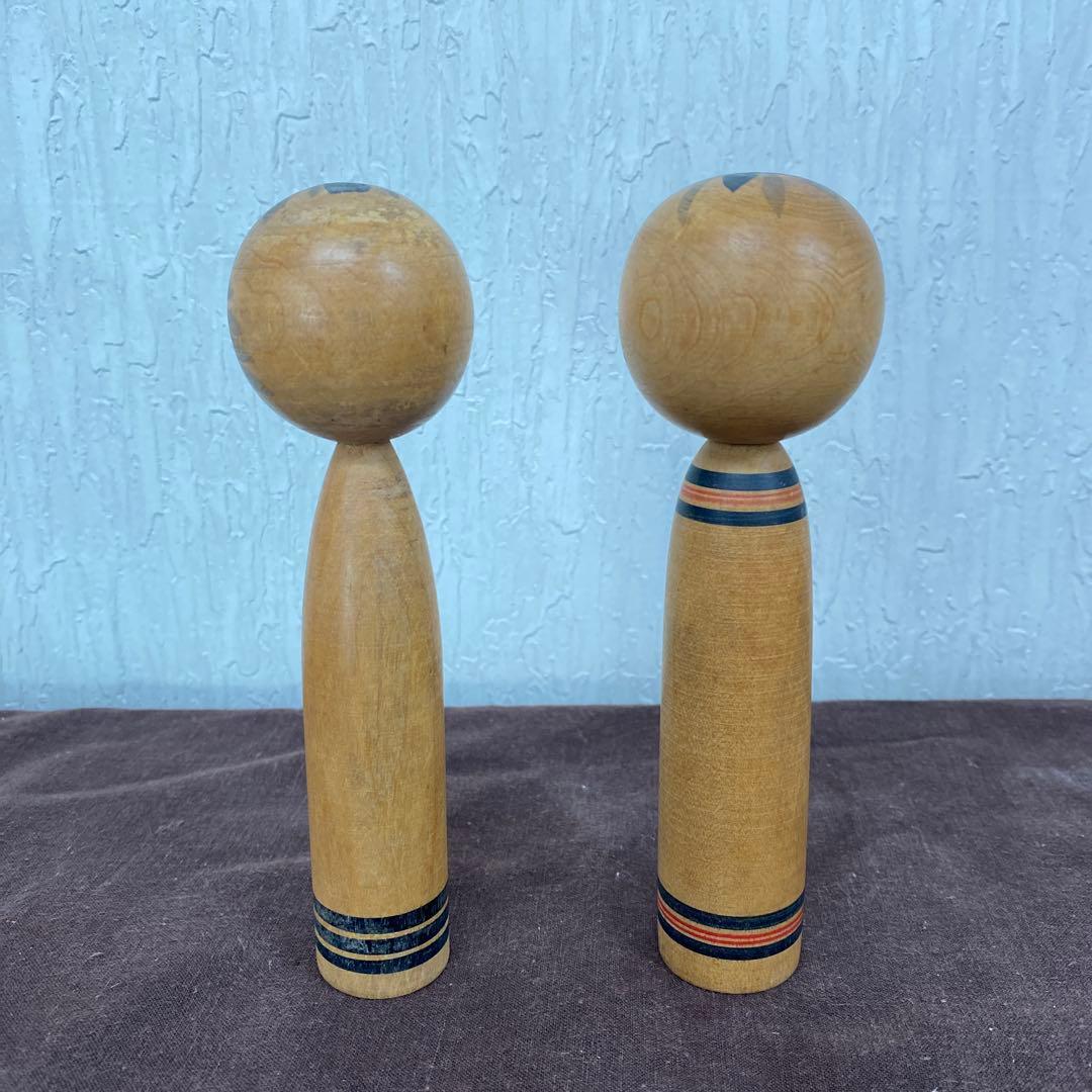 昭和レトロ日本の伝統こけし人形 8体セット