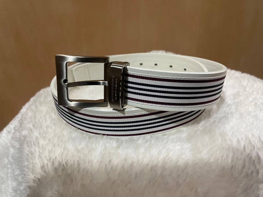 ✨美品✨BURBERRY BLACK LABEL ベルト ノバストライプ 裁断可