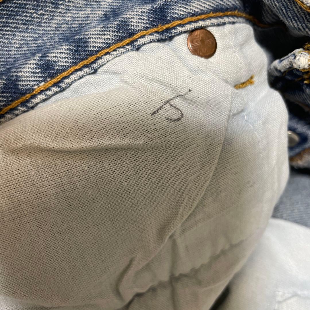 Levi's × SAPEur リメイク デニム ペイント USA製　W36