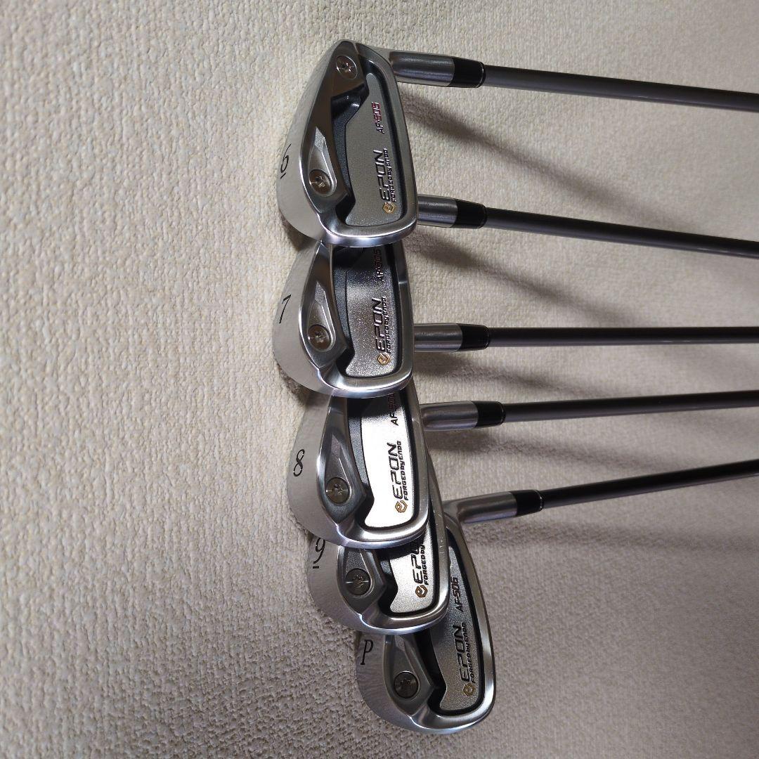 エポンAF-506 アイアンセット 5本ＯＴi100カーボンシャフト【美品】