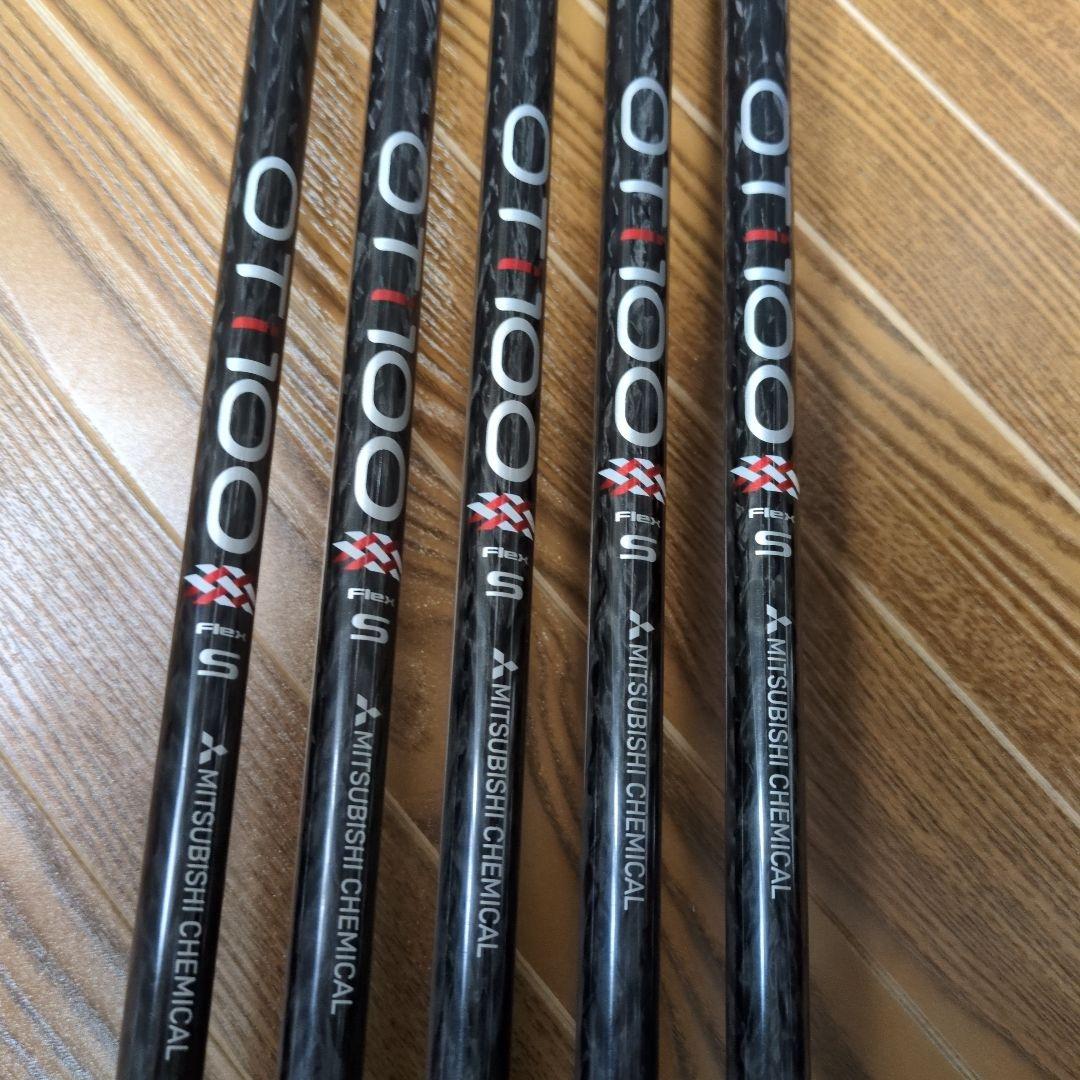 エポンAF-506 アイアンセット 5本ＯＴi100カーボンシャフト【美品】