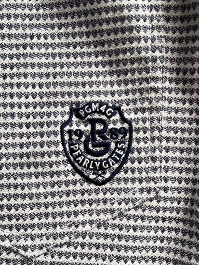 新品未使用　タグ付き　パーリーゲイツ　ストレッチスカート　ベルト付き　ハート総柄