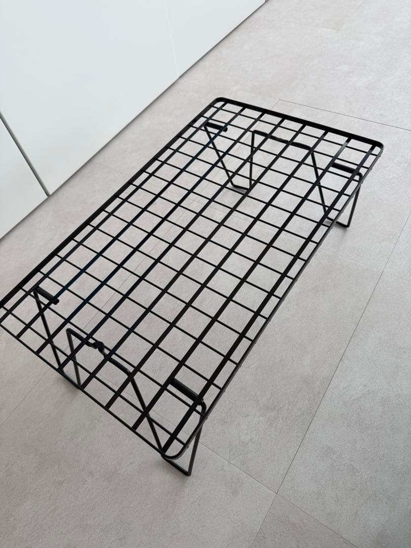 ユニフレーム フィールドラック ブラック アウトドア キャンプ テーブル