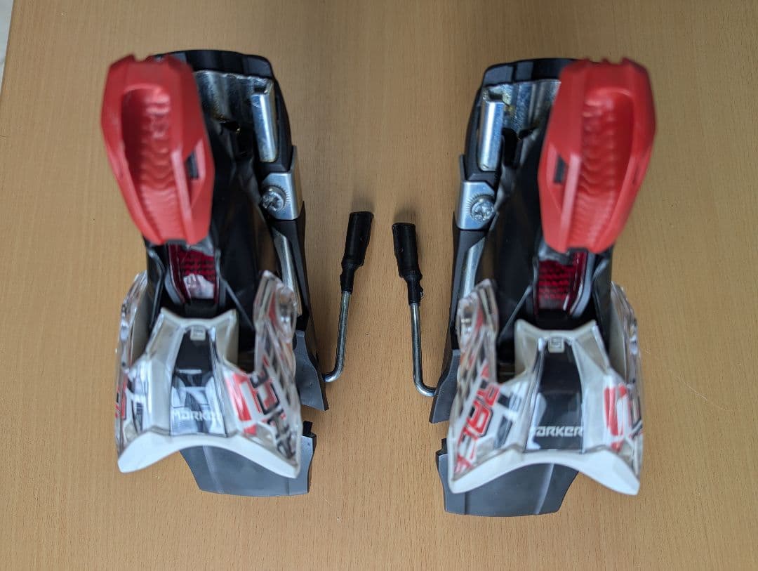 MARKER XCELL12 スキー ビンディング ホワイト/レッド