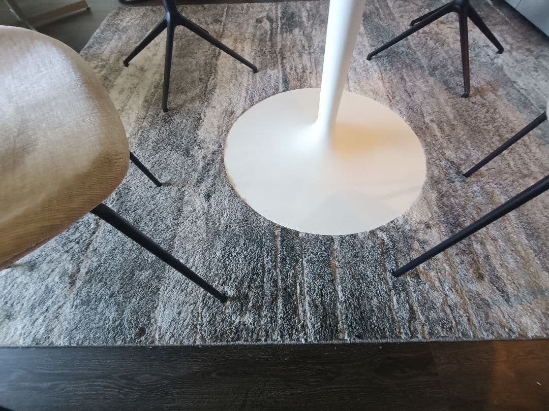 プレーベル　ラグ　アストラ　グレー　約250cm x 200cm