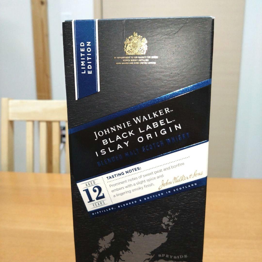◆ジョニーウォーカー◆ブラックラベル12年◆アイラオリジン◆限定品◆終売◆1本