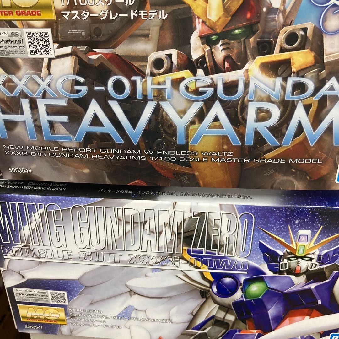 MGガンダムヘビーアームズEW ウイングガンダムゼロ エンドレスワルツ版　2点