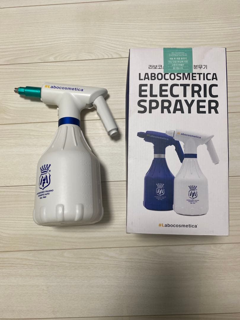 ラボコスメティカ　電動スプレー　cartonノズル、メタルフィルター