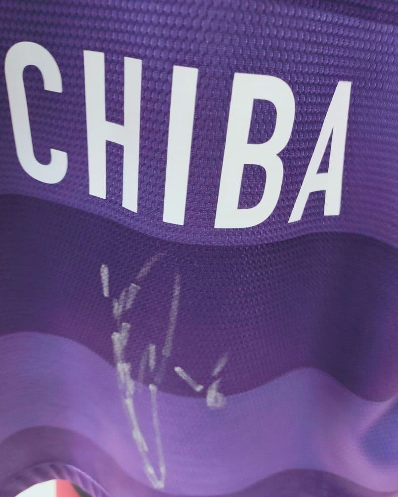 【サイン入り美品】サンフレッチェ広島 2013シーズン 千葉和彦選手 Sサイズ