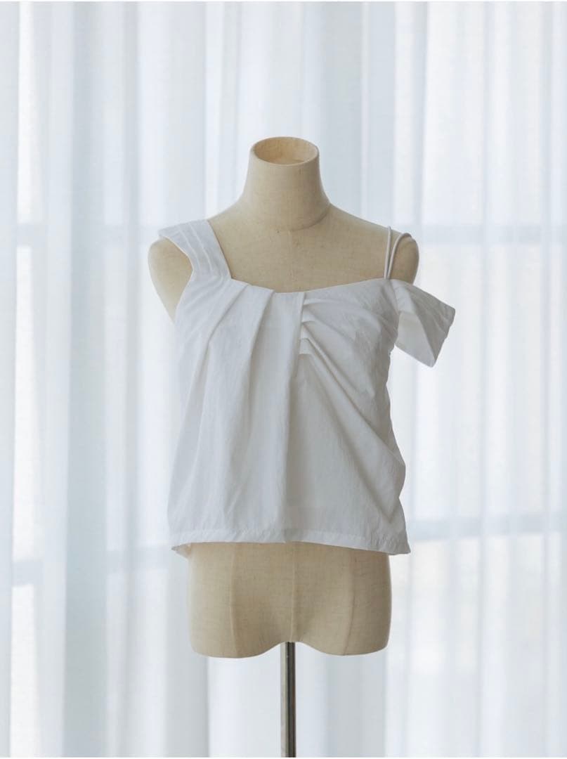 【Pois】新品 Splash setup tops ホワイト　Mサイズ