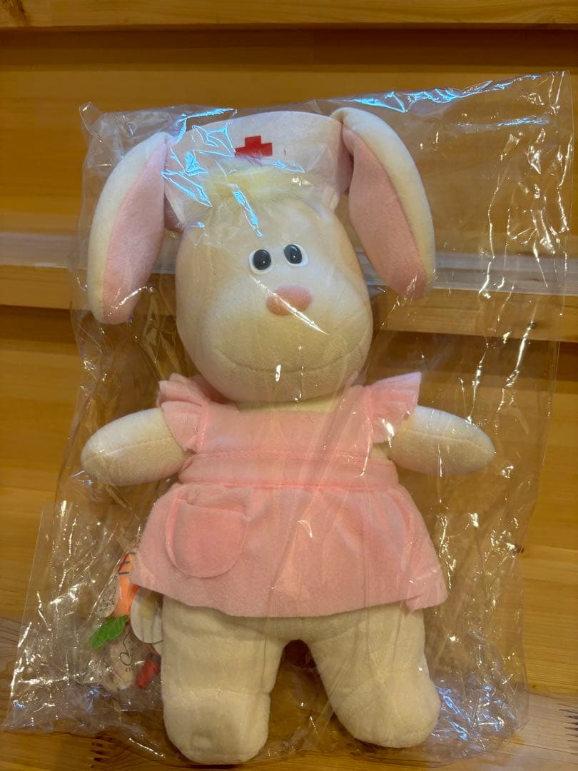 野村トーイ ちちんぷいぷい うさちゃんかんごふさん　ぬいぐるみ