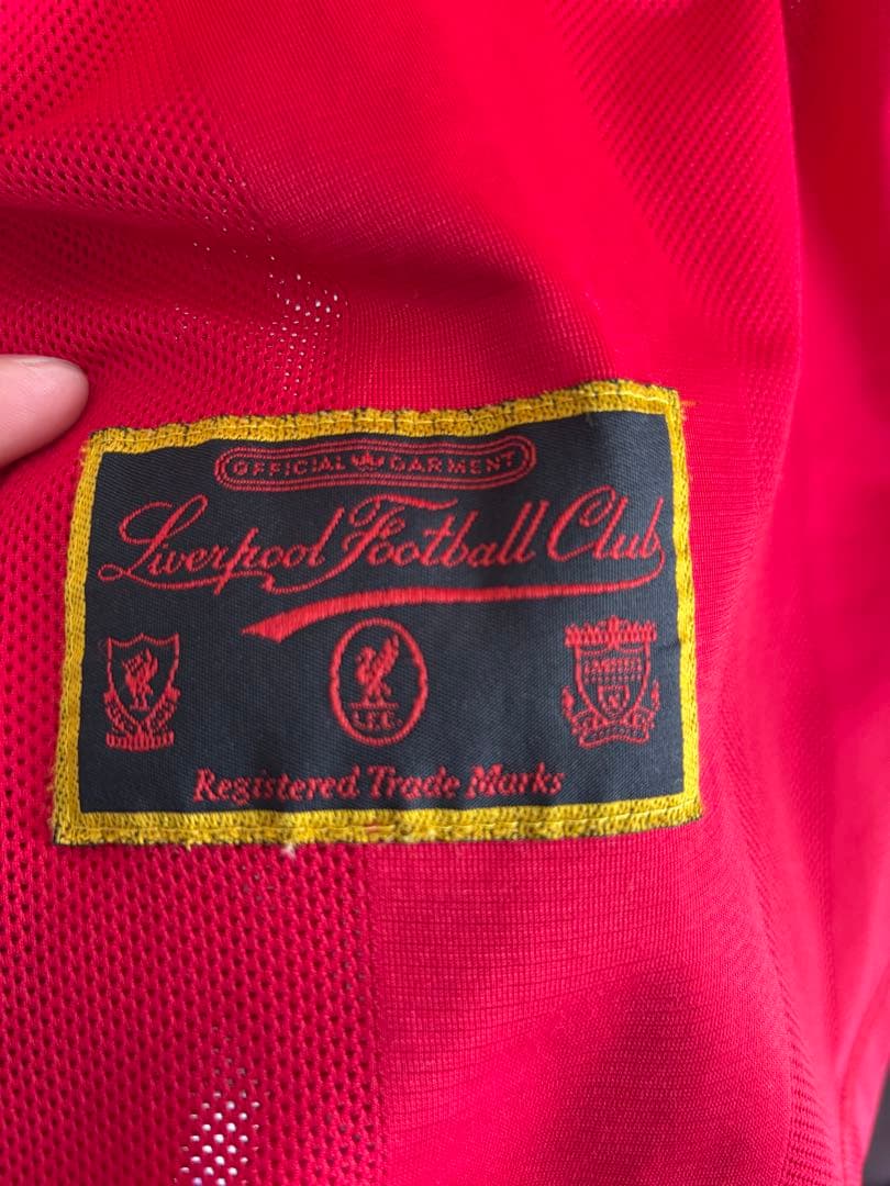 【adidas】　リヴァプールFCユニホーム　95-96 ホーム　サッカーユニ