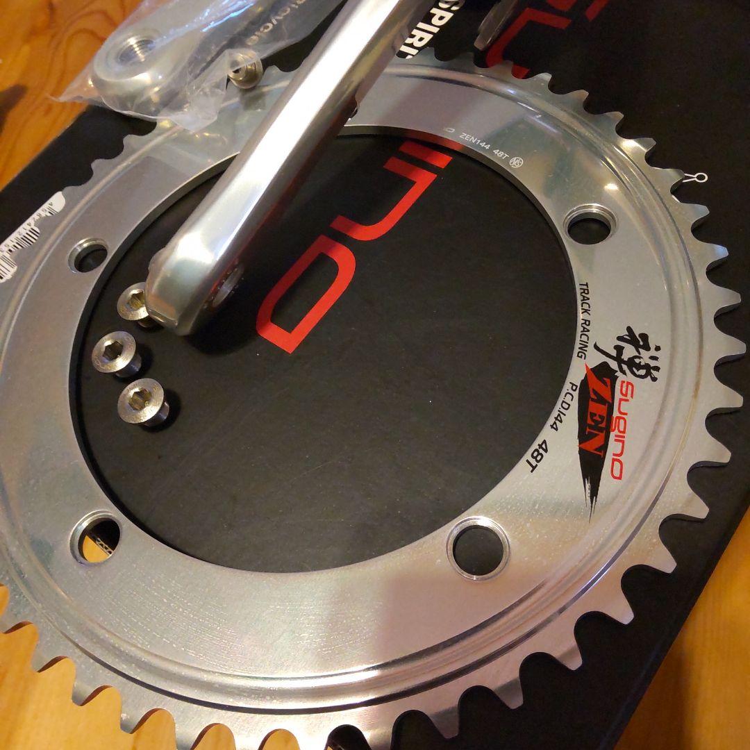 未使用品　Sugino(スギノ) チェーンホイールセット