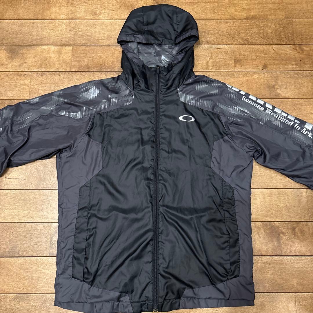 【極美品】オークリー ピステ上下 セットアップ 中綿 裏起毛 パーカー L