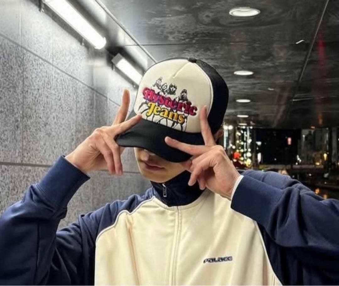 Hysteric gramour ヒステリックグラマー刺繍ロゴキャップ