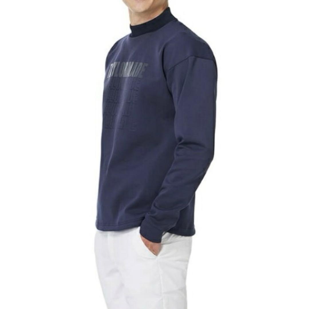 テーラーメイド グラフィックロゴ スウェットモック　サイズL ネイビー　新品