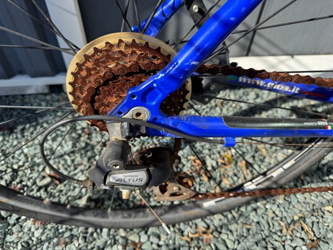 GIOS Mistral クロスバイク 青　直接取引限定 静岡県