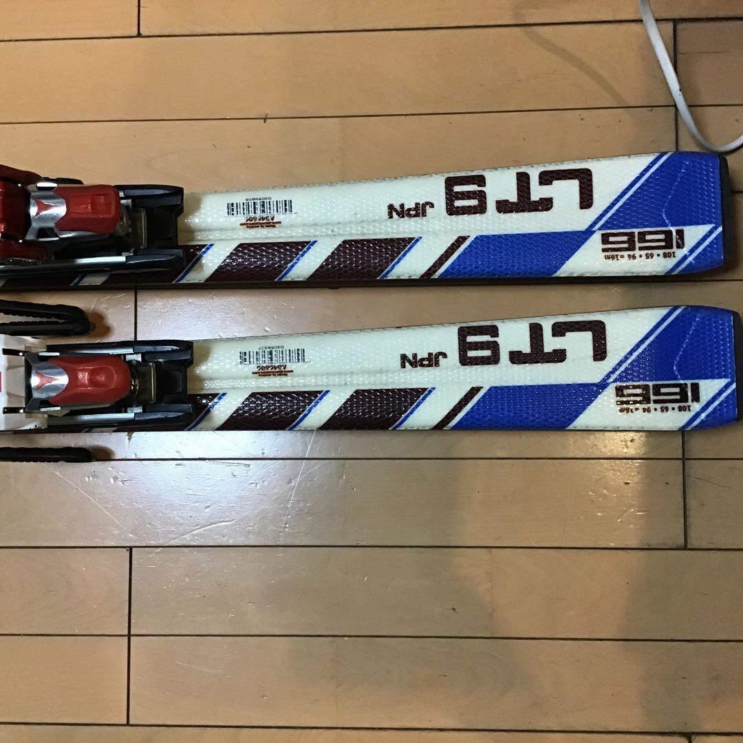 atomic LT 9 スキー 板166cm とビンディングとスキーケース　付き