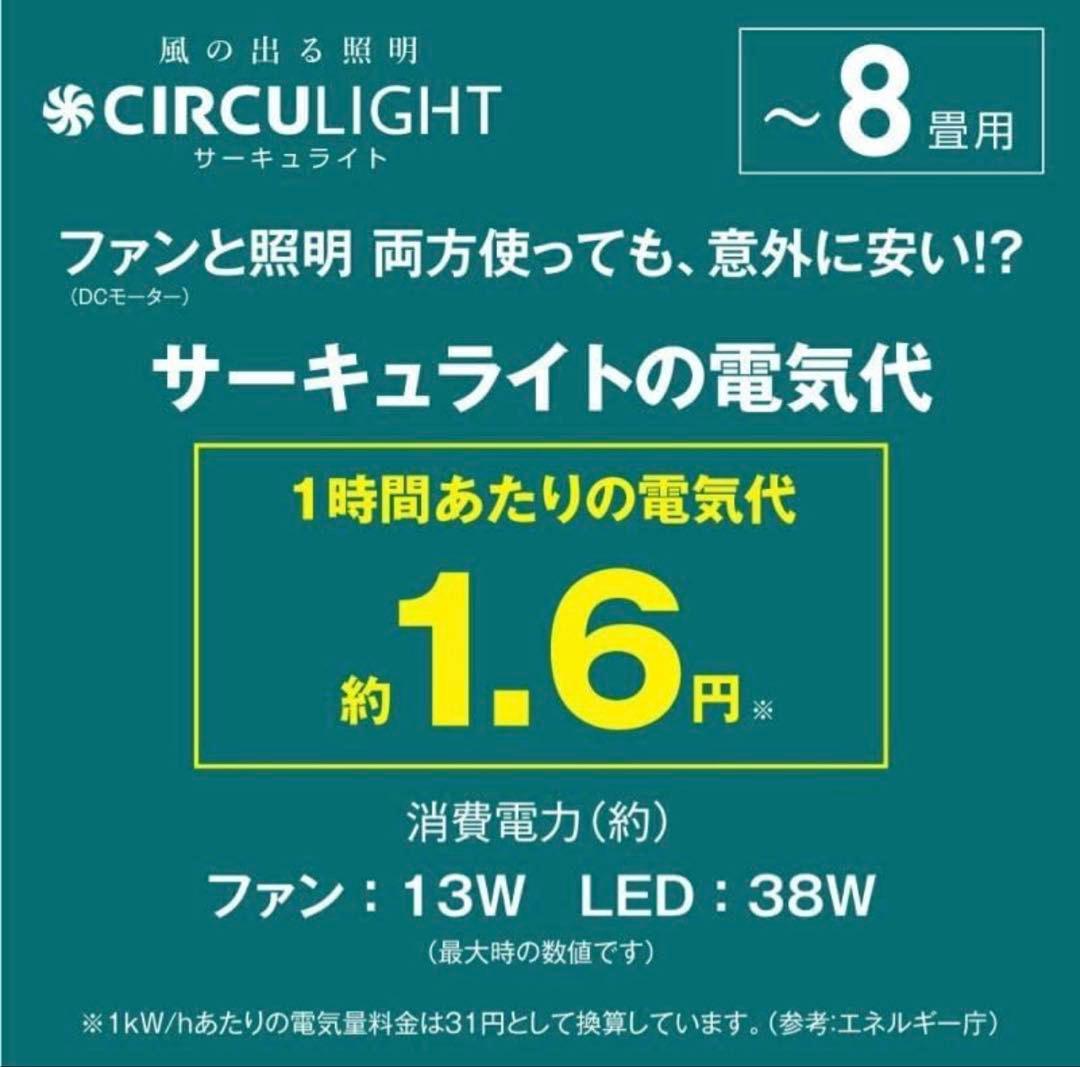 CIRCULIGHT EZシリーズ スイングモデル　シーリングライトファン