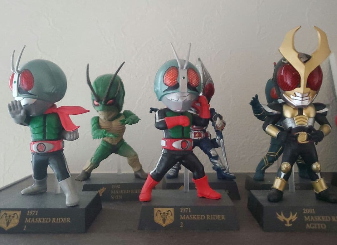 仮面ライダー フィギュア20体セット